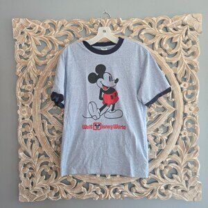 Disney Parks Walt Disney World Mickey Mouse ringer t-shirt Large